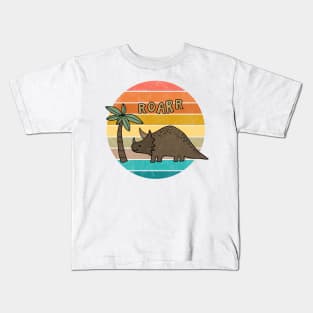 Dinosaur drawing Kids T-Shirt